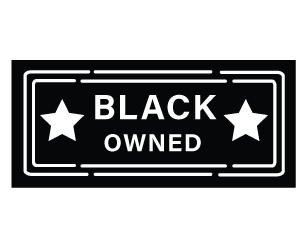 Black Owned badge